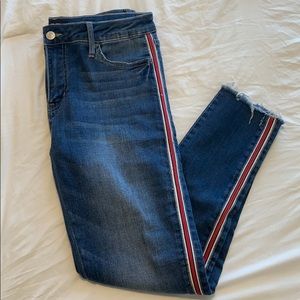 Vervet Tuxedo Stripe Jeans